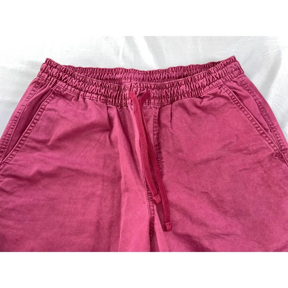 Vans Elastic Waist Jogger Style Chino Skate Shorts. Burgundy, Men's Size M. EUC!